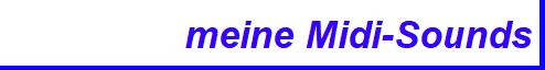 meine Midi-Sounds